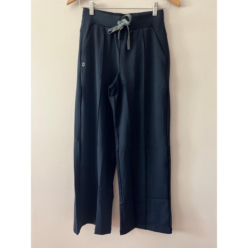 FIGS Women's Salina FORMx Wide Leg Scrub Pants Sky Captain XS NWT